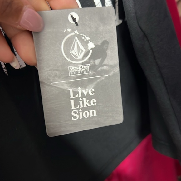 •nwt volcom Hawaii black white tank women summer XS - Picture 4 of 4